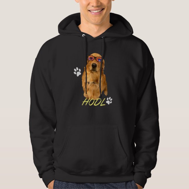 Veste À Capuche Hodl d'or (Devant)