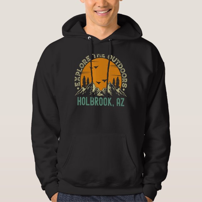 Veste À Capuche Holbrook Arizona Explorez L'Extérieur (Devant)