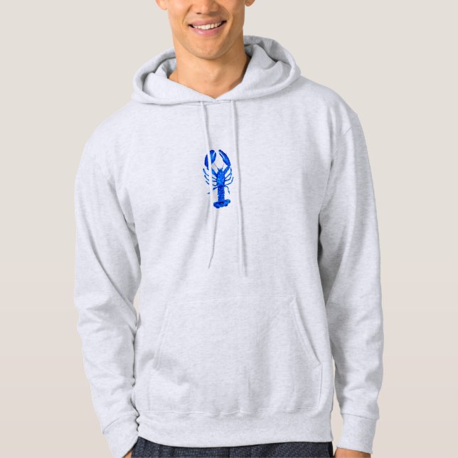 Veste À Capuche Homard Bleu (Devant)