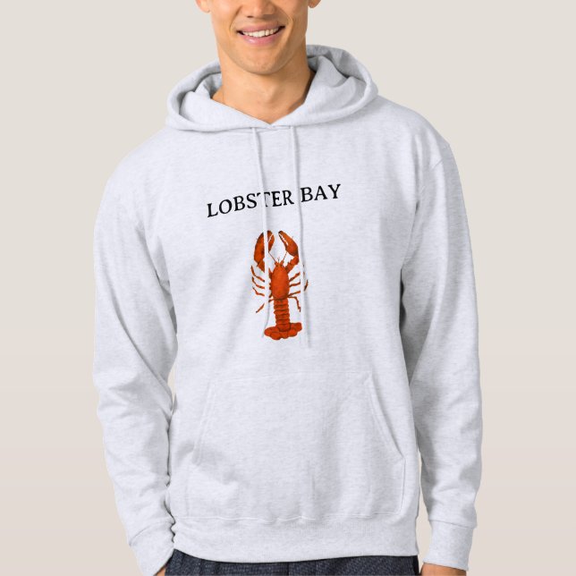 Veste À Capuche Homard Rouge (Devant)