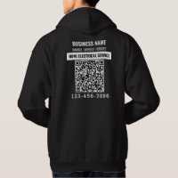 Home service électrique code QR Logo travail perso
