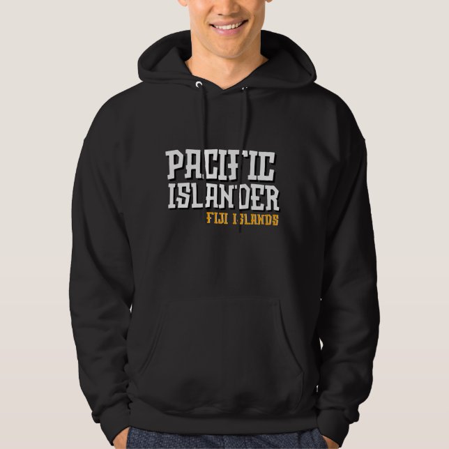 Veste À Capuche Homme de Fidji Pacifique (Devant)