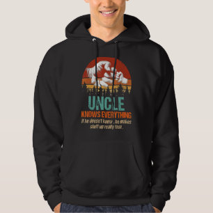 Veste À Capuche Homme Oncle Sait Tout Le Premier Bump Famille Fath