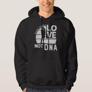 Veste À Capuche Homme Père par l'amour pas l'Adn Stepdad