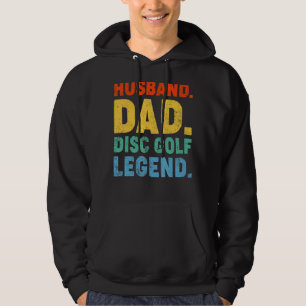Veste À Capuche Homme Style Vintage Mari Papa Disque Golf Legend F