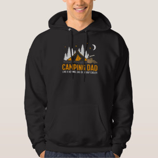 Veste À Capuche Hommes Camping Papa Comme Un Papa Normal Seulement