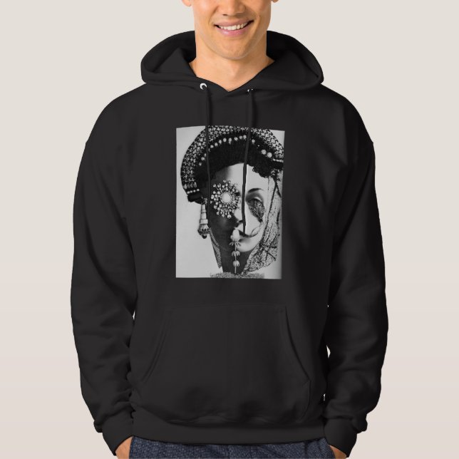 Veste À Capuche Hommes Femme chandail peintre mode cosy FRIDA KAHL (Devant)