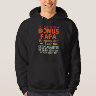 Veste À Capuche Hommes Je Suis Fier Bonus Papa D'Un Merveilleux Bo