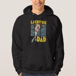Veste À Capuche Hommes Lacrosse Papa Patrie Meilleur Père Jamais P