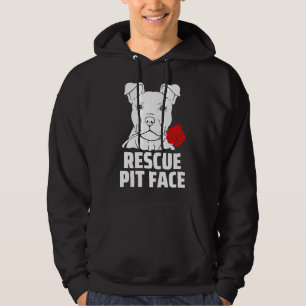 Veste À Capuche Hommes Pitbull Secourt Pit Face Drôle Mignonne Pit