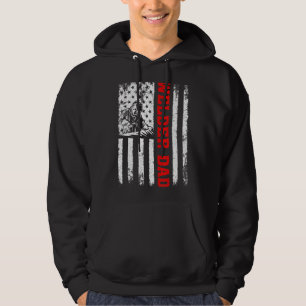 Veste À Capuche Hommes Soudage Vintage Américain Drapeau Soudeur P