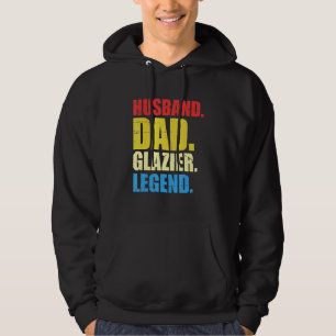 Veste À Capuche Hommes Travaillant dur Glazier Fête des pères verr
