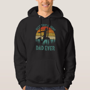 Veste À Capuche Hommes Vintage Meilleur Triple Sauter Papa Jamais
