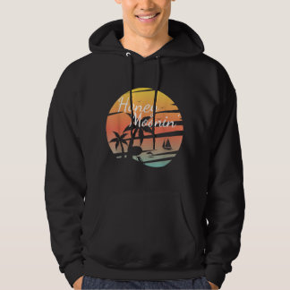 Veste À Capuche Honeymoon Couples - Just Married Matching Honeymoo