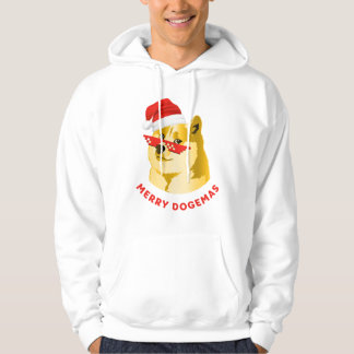 Veste À Capuche Hoodies with Dogecoin Merry Cryptmas