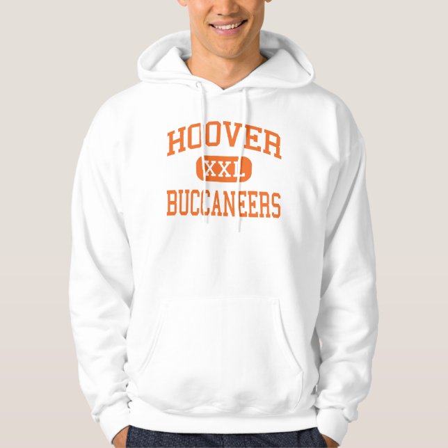 Veste À Capuche Hoover - Buccaneers - lycée - Hoover Alabama (Devant)