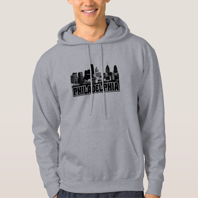 Veste À Capuche Horizon de Philadelphie (Devant)