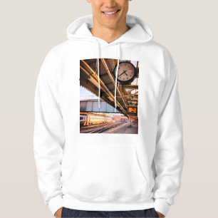 Veste À Capuche Horloge à la gare