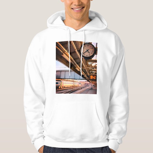 Veste À Capuche Horloge à la gare (Devant)