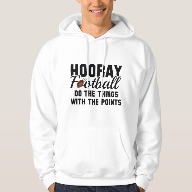 Veste À Capuche Hourra Football (Devant)