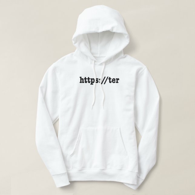 Veste À Capuche https://ter / code html (Design devant)