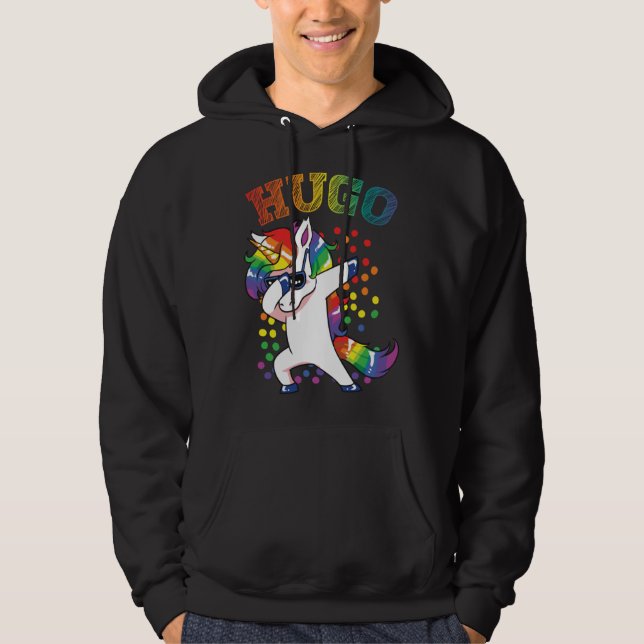 Veste À Capuche Hugo Dabbing Unicorn (Devant)