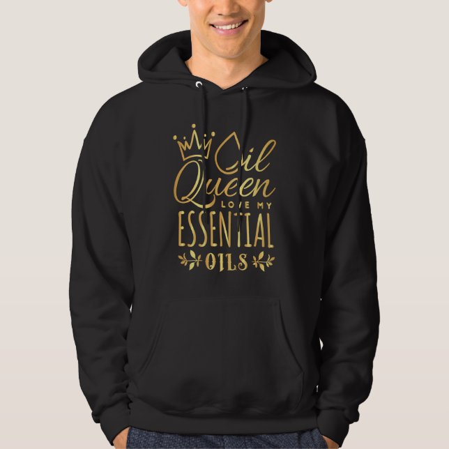 Veste À Capuche Huile Essentielle   Reine d'Huile Diffuseur Arome  (Devant)