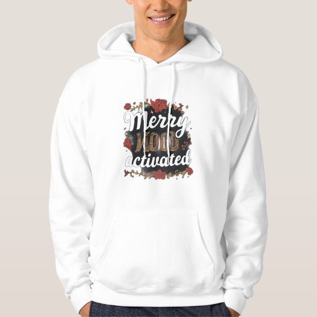 Veste À Capuche Humeur Joyeuse Activée (Devant)