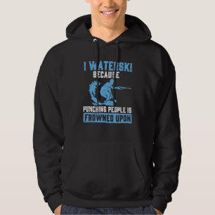 Veste À Capuche Humour de bateau de ski nautique été 2022