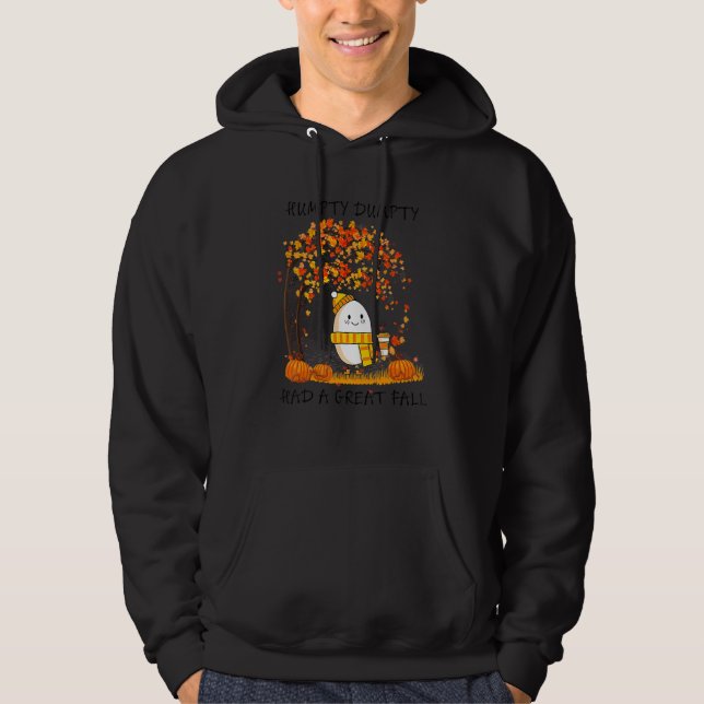 Veste À Capuche Humpty Dumpty Had A Great Fall Thanksgiving Autumn (Devant)
