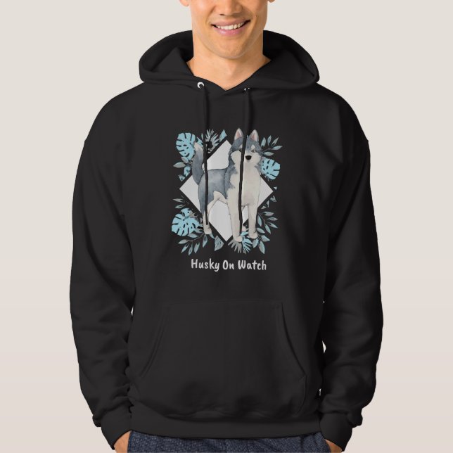 Veste À Capuche Husky En Veille ! (Devant)