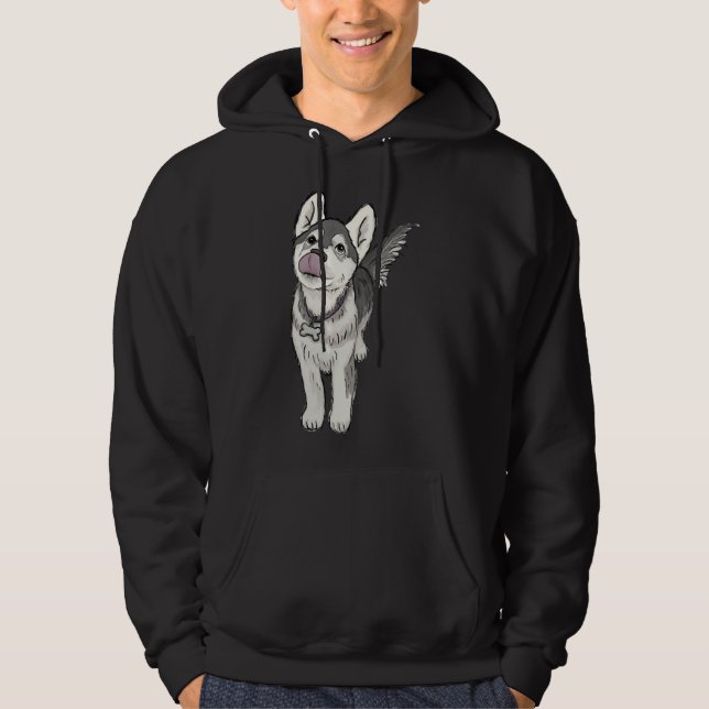 Veste À Capuche Husky Pup (Devant)