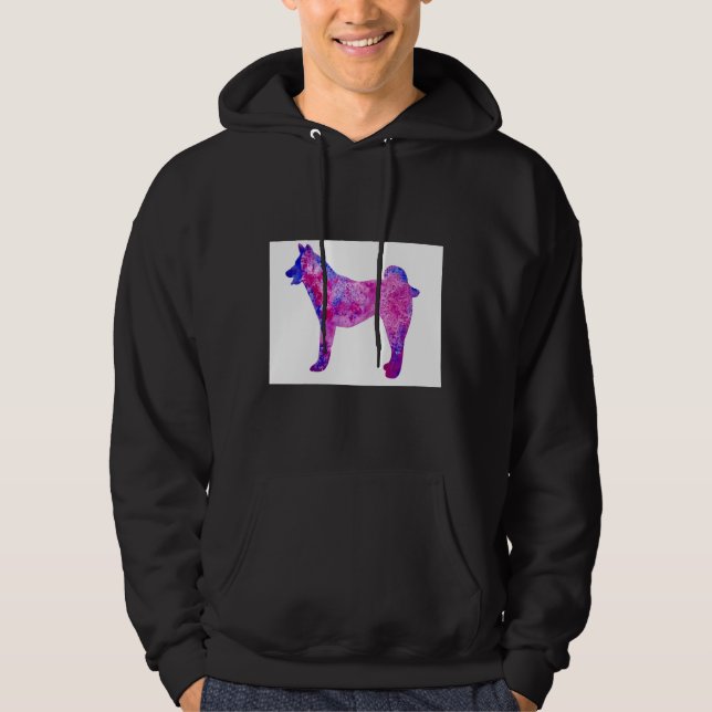 Veste À Capuche Husky Silhouette (Devant)
