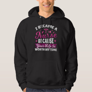 Veste À Capuche I Camcams A Nurse Because Your Life Is Worth My Ti
