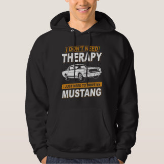 Veste À Capuche I DON'T NEED THERAPY Ford Mustang 1965 Shelby Gt35