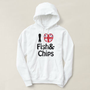 Veste À Capuche I Heart [Love] Poisson & Chips