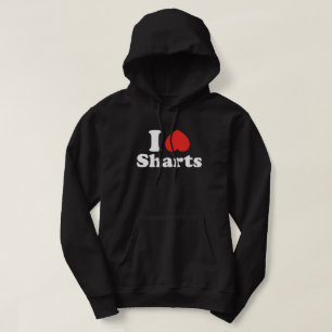 Veste À Capuche I Heart Sharts