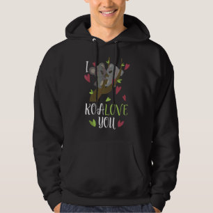 Veste À Capuche I Koalove You Koala Love Valentine's Day Koala Say