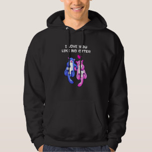 Veste À Capuche I Love You Like No Otter
