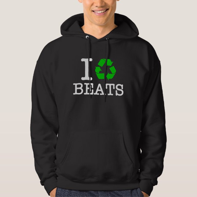 Veste À Capuche I Recycle Les Beats (Devant)
