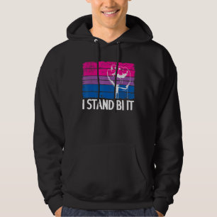 Veste À Capuche I Stand Bi It Bisexual Pride Poing Rainbow Flag Bi