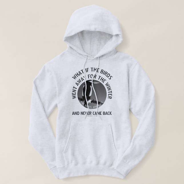 Veste À Capuche IBONELTD. LES OISEAUX SONT DE RETOUR 4dbgr (Design devant)