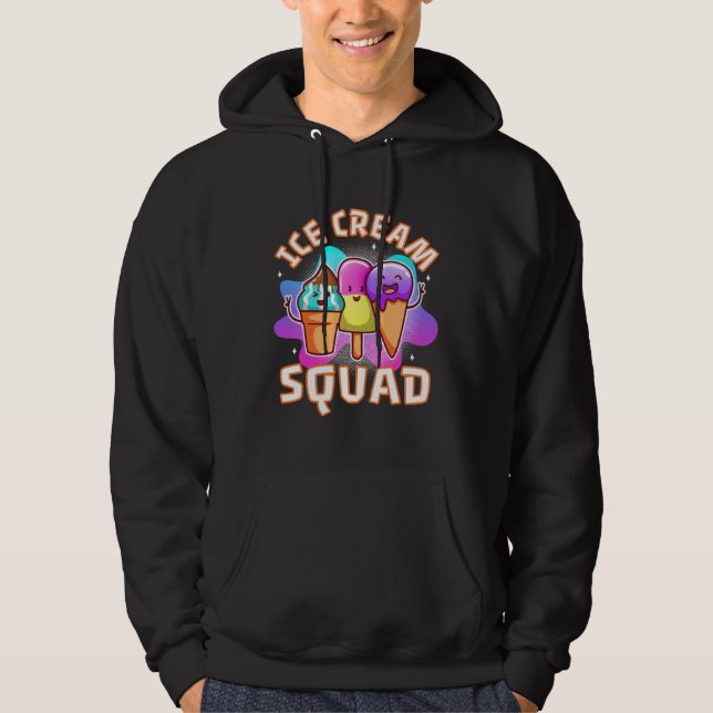 Veste À Capuche Ice cream squad  4 (Devant)