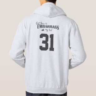 Veste À Capuche Ici, juste pour embarrasser mon enfant
