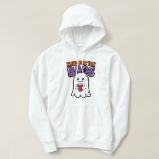 Veste À Capuche Ici pour les Huées Art de fête d'Halloween de fant