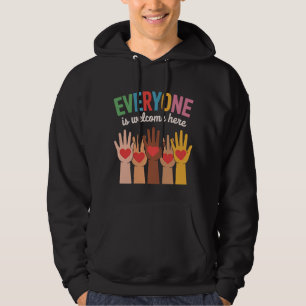 Veste À Capuche Ici, tout le monde est le bienvenu
