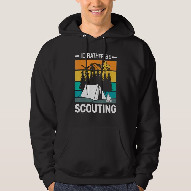 Veste À Capuche Id Plutôt Scoutisme (Devant)