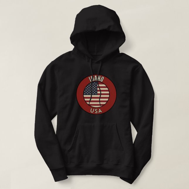 Veste À Capuche Idaho États-Unis (Design devant)