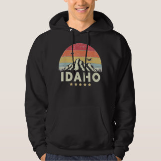 Veste À Capuche Idaho Retro Style ID USA