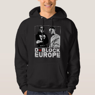 Veste À Capuche Idée Cadeau Classique D Bloc Europe Noir Et Blanc
